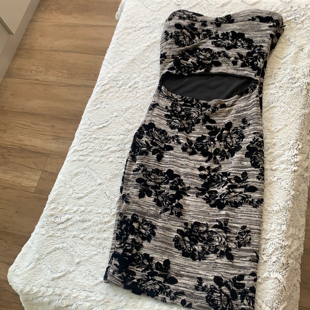 Gray dress